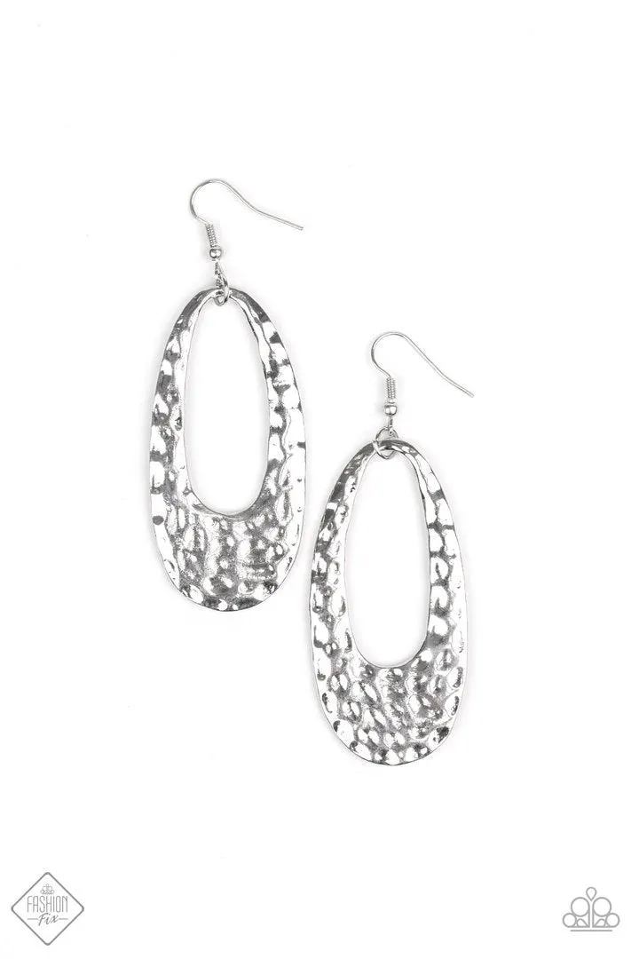 Artisan Abundance Silver Paparazzi Earrings