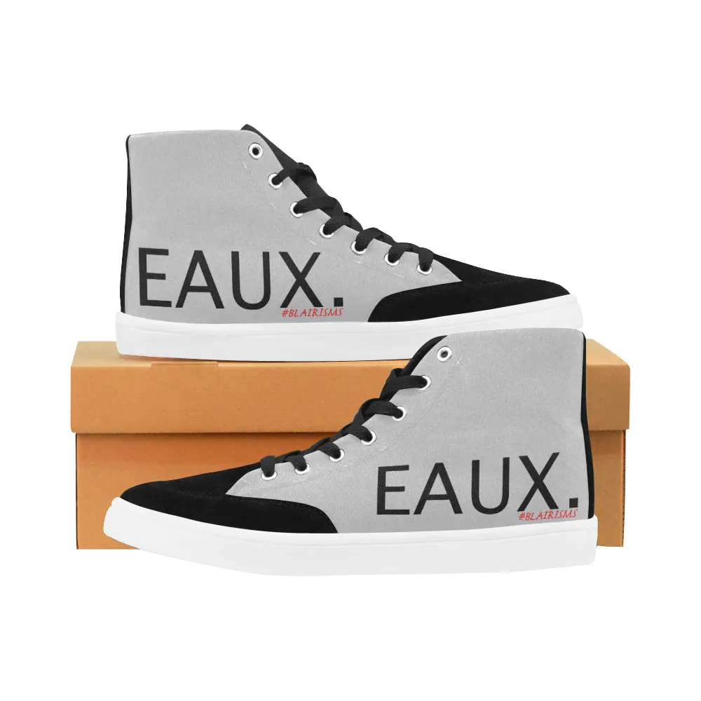 BLACK EAUX. WOMEN'S HI-TOP SHOES