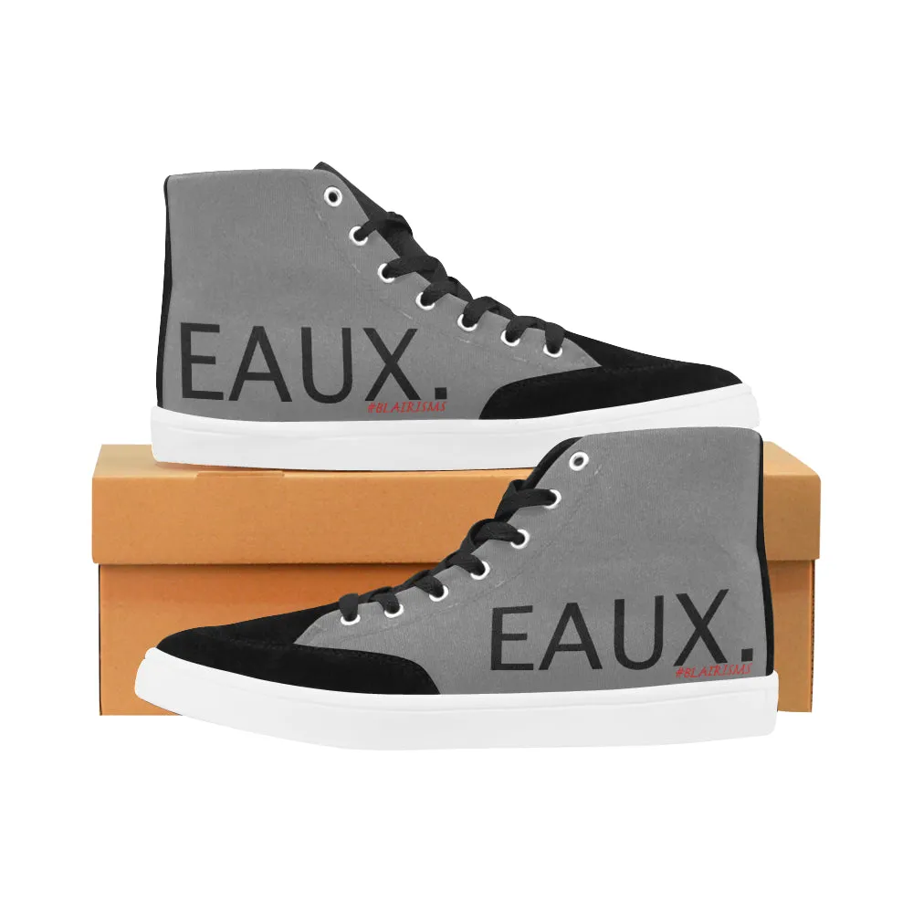 BLACK EAUX. WOMEN'S HI-TOP SHOES