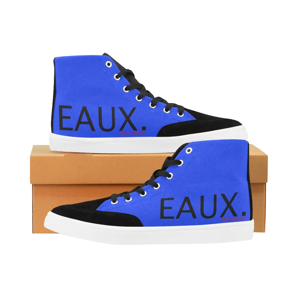 BLACK EAUX. WOMEN'S HI-TOP SHOES