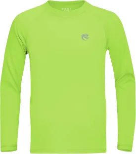 Boys UPF 50  Swim Shirt Long Sleeve, 1 or 2 Pack UV Sun Protection Rash Guard, Youth Kids SPF Water Shirts for Beach Surf