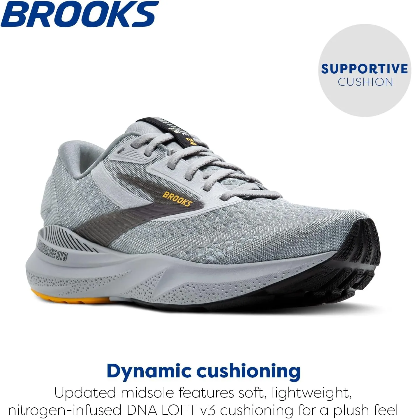 Brooks Men??s Adrenaline GTS 24 Supportive Running Shoe