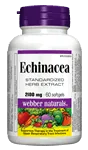 Echinacea, Standardized Herb Extract (8:1 extract), 2100 mg, 60 softgels/BONUS! 50% MORE, 60 30 softgels