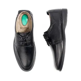 men comfortable medical shoes / black/ made in Turkey-7797