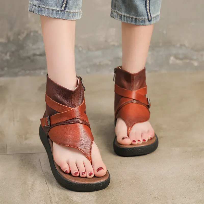 Summer Flip-Flops Women's Retro Flat Sandals