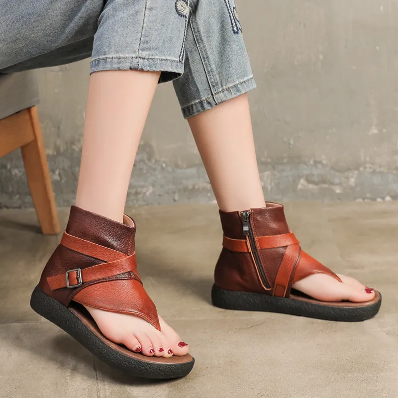 Summer Flip-Flops Women's Retro Flat Sandals