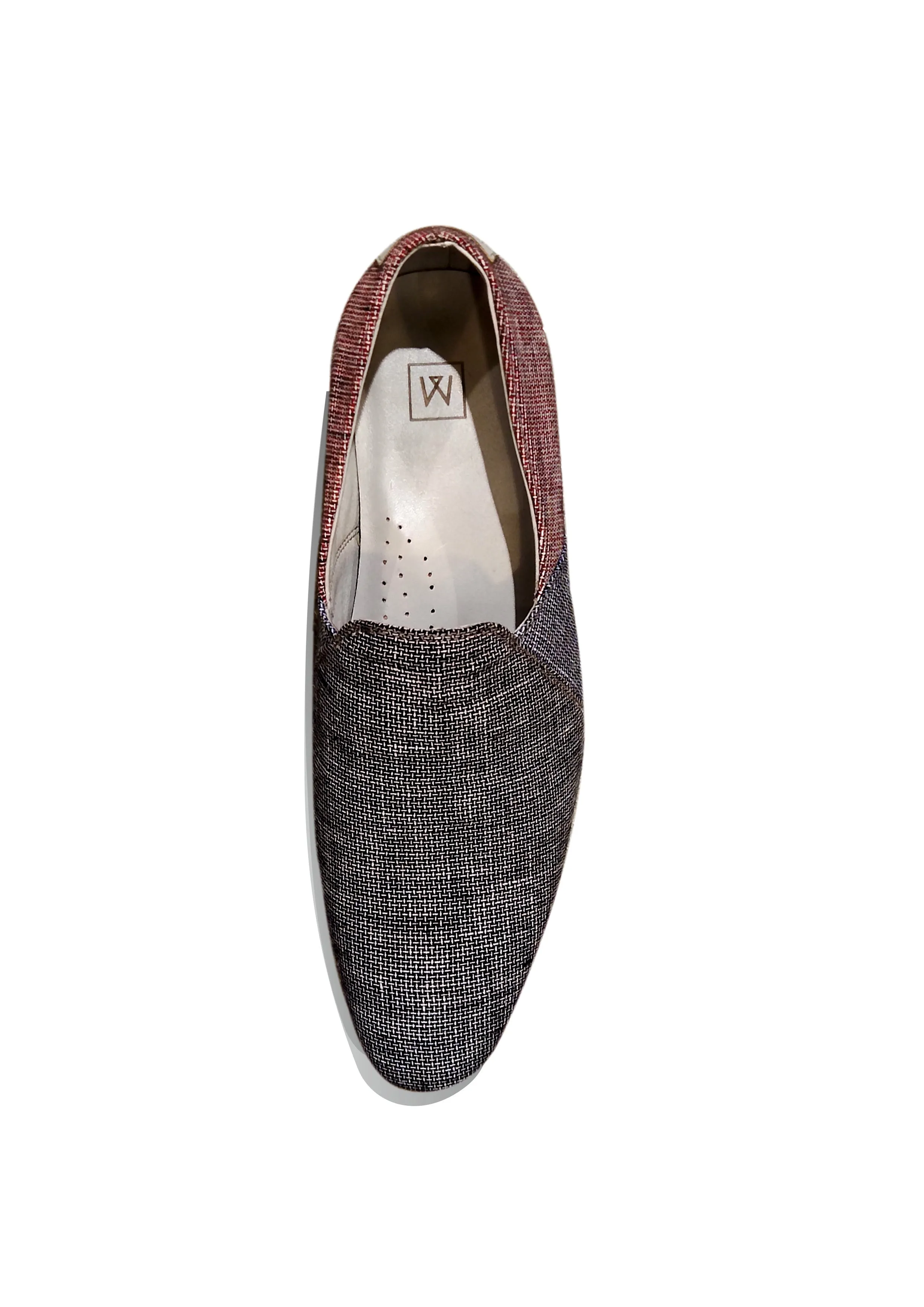 Three Coloured Fabric Shoes - MMFT003