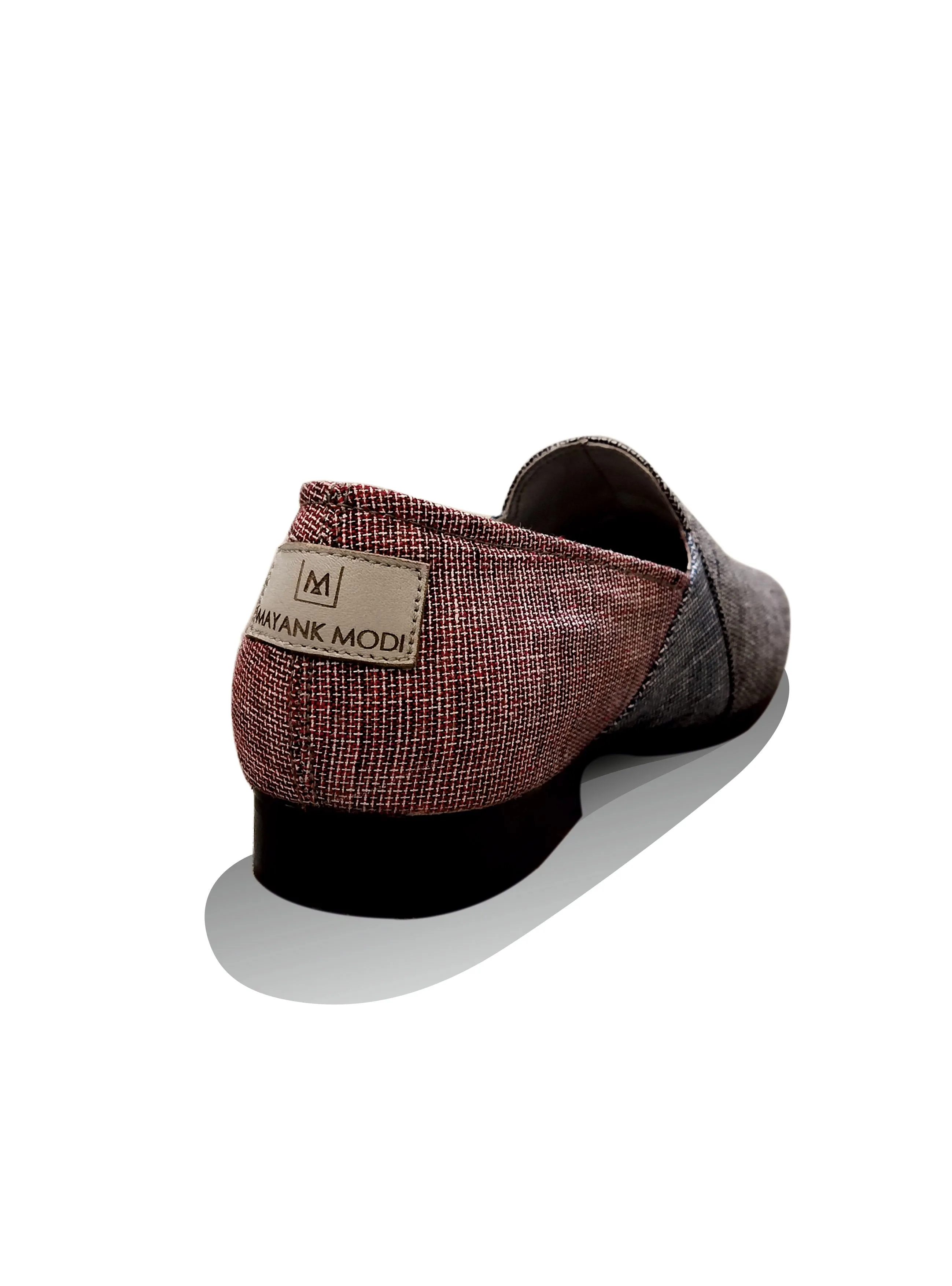 Three Coloured Fabric Shoes - MMFT003